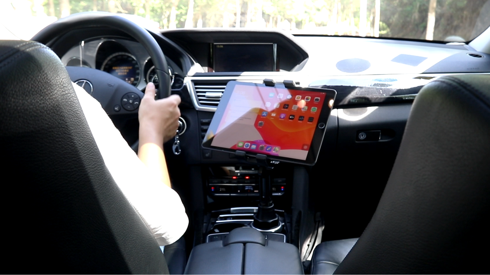 Supporto Tablet Auto Portabicchieri In Accessori Cellulari - 6