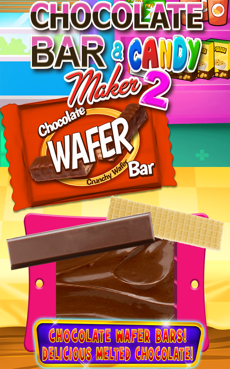 Chocolate Candy Bars Maker 2 Kids Dessert & Cooking Games FREE App
