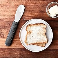 Vista 4 de Mercer Culinary Millennia Esparcidor de borde liso, hoja de 3.5 pulgadas, mango negro