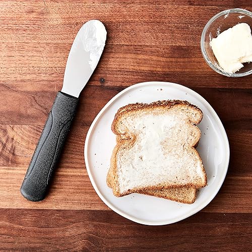 Vista 4 de Mercer Culinary Millennia - Espátula de 8 x 3 pulgadas Negro