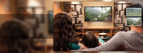 chuva de montanhas grátis, sente-se, relaxe e toque durante as férias de natal na sua TV HDR 8k 4k e