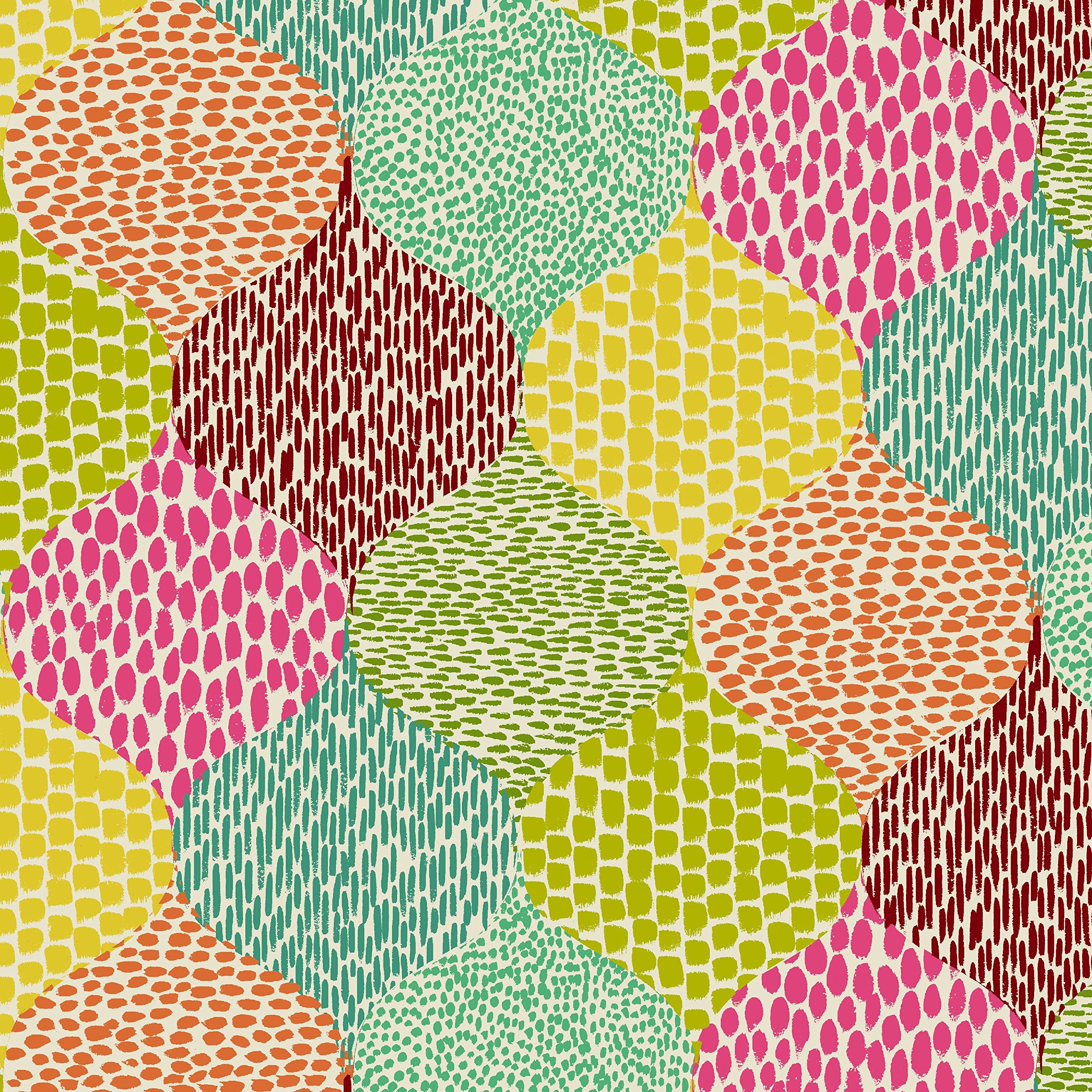 Stitch & Sparkle 100% Cotton Duck 45" Width Teardrop Hot Pink Color Sewing Fabric by The Yard D033G1103