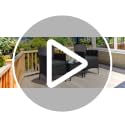 Yaheetech 3 Pieces Patio Porch Furniture Set, Outdoor PE Rattan Wicker Conversation Set with Soft Cushions, Glass Coffee Table & 2 Chairs for Garden/Deck/Courtyard/Poolside, Black/Gray image 7