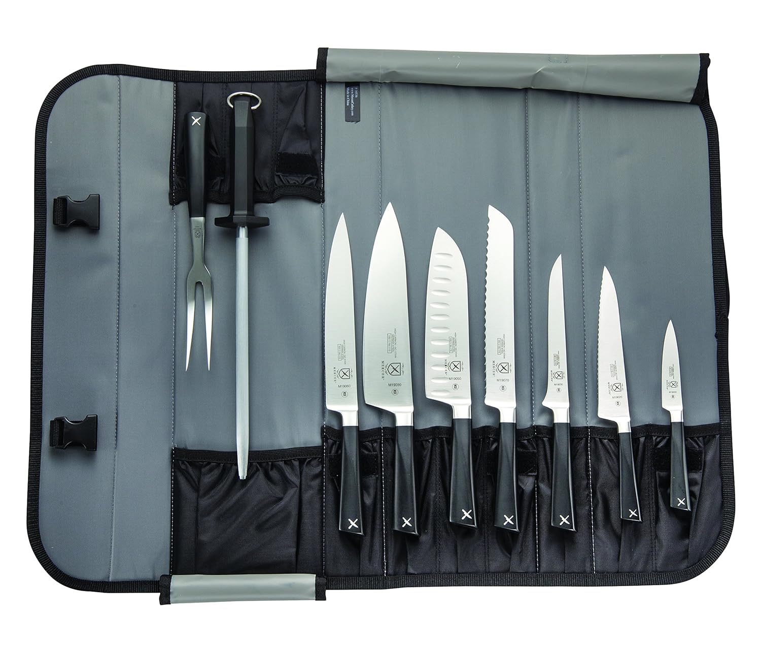 Mercer Culinary Z m 10-Piece Forged Knife Set in Case