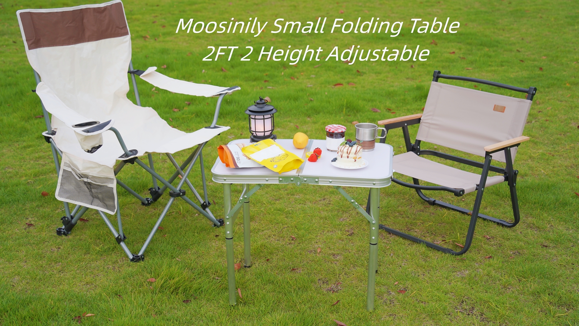 Amazon.com: Moosinily Small Folding Table 2FT Foldable