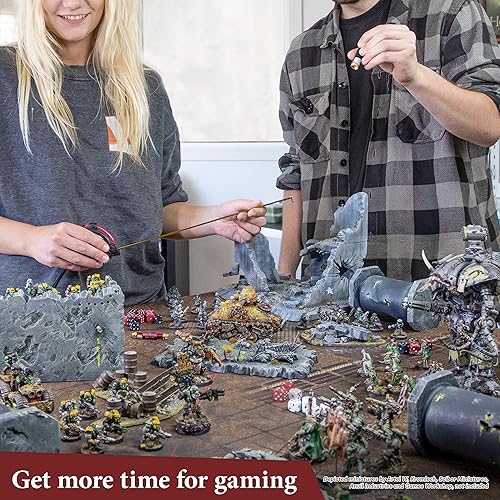 Miniatura 7 de The Army Painter, Speedpaint 2.0 - Juego de pinturas acrílicas de contraste (10 x 0.6 fl oz, incluye 1 brocha base para figuras DnD y Warhammer)