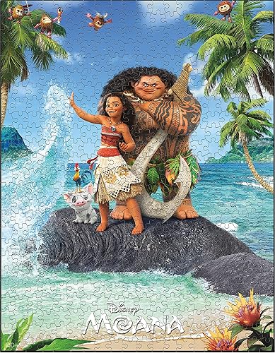 Miniatura 7 de Ceaco - Multipack 5 en 1 - Pósters de películas de Disney - Encanto, Moana, Luca, Soul & Raya y El Último Dragón - (2) 300 piezas, (2) 500 piezas,