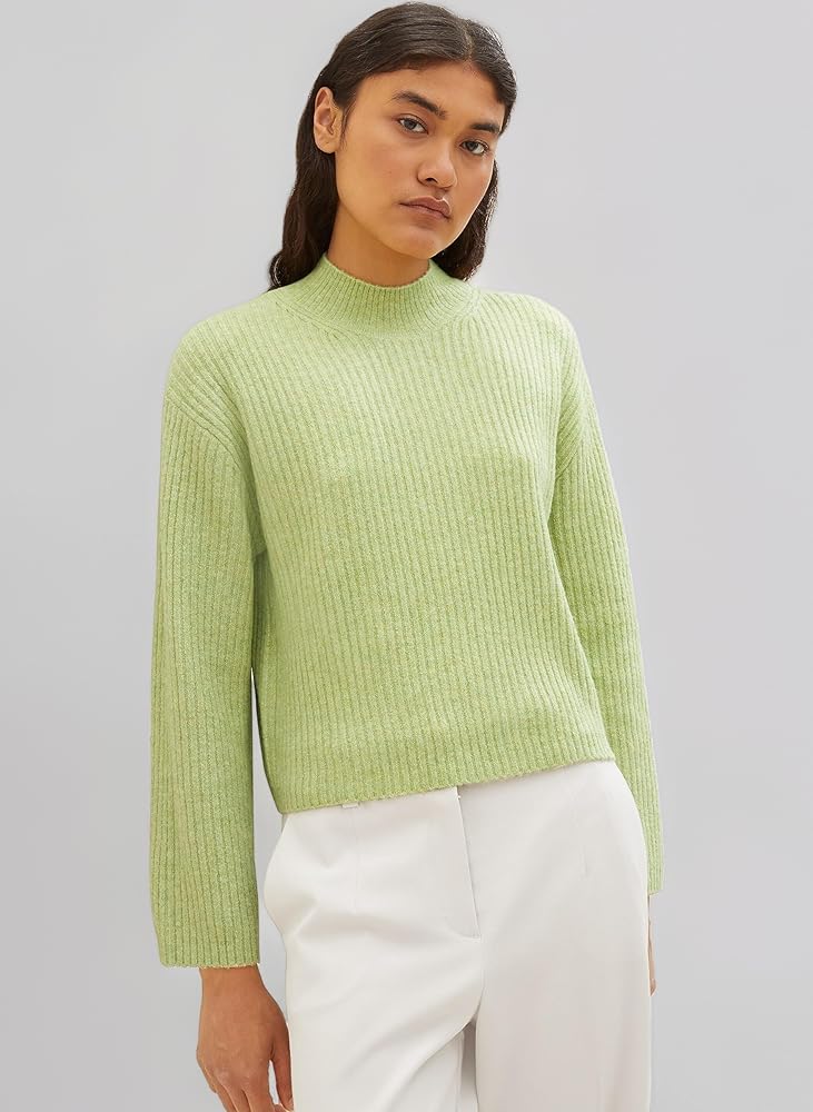 TOM TAILOR DENIM BASIC - Sweater - abstract structure/lichtblauw