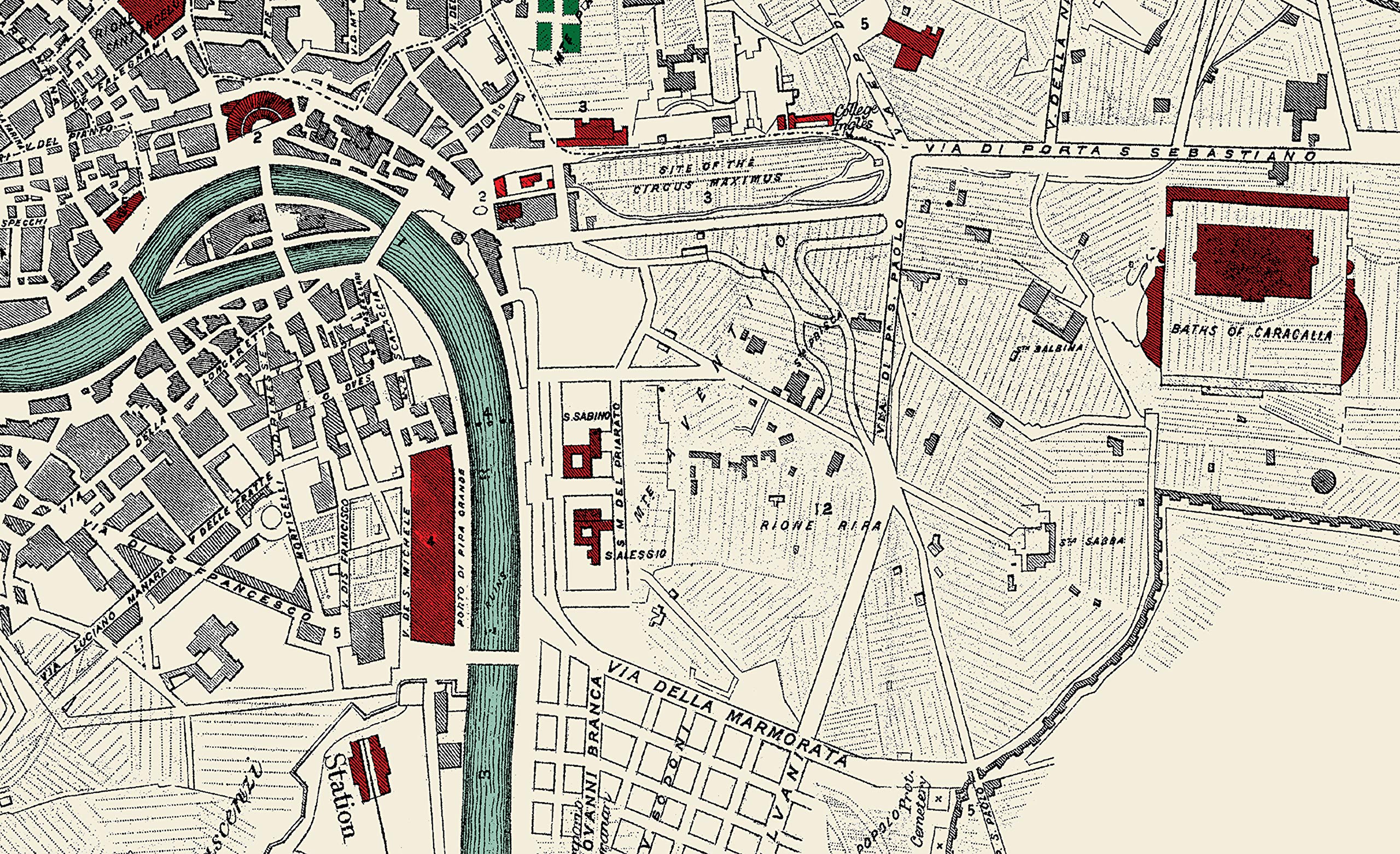Old Map Of Rome This Enormous 100 Year Old Map Of Rome Is Still The