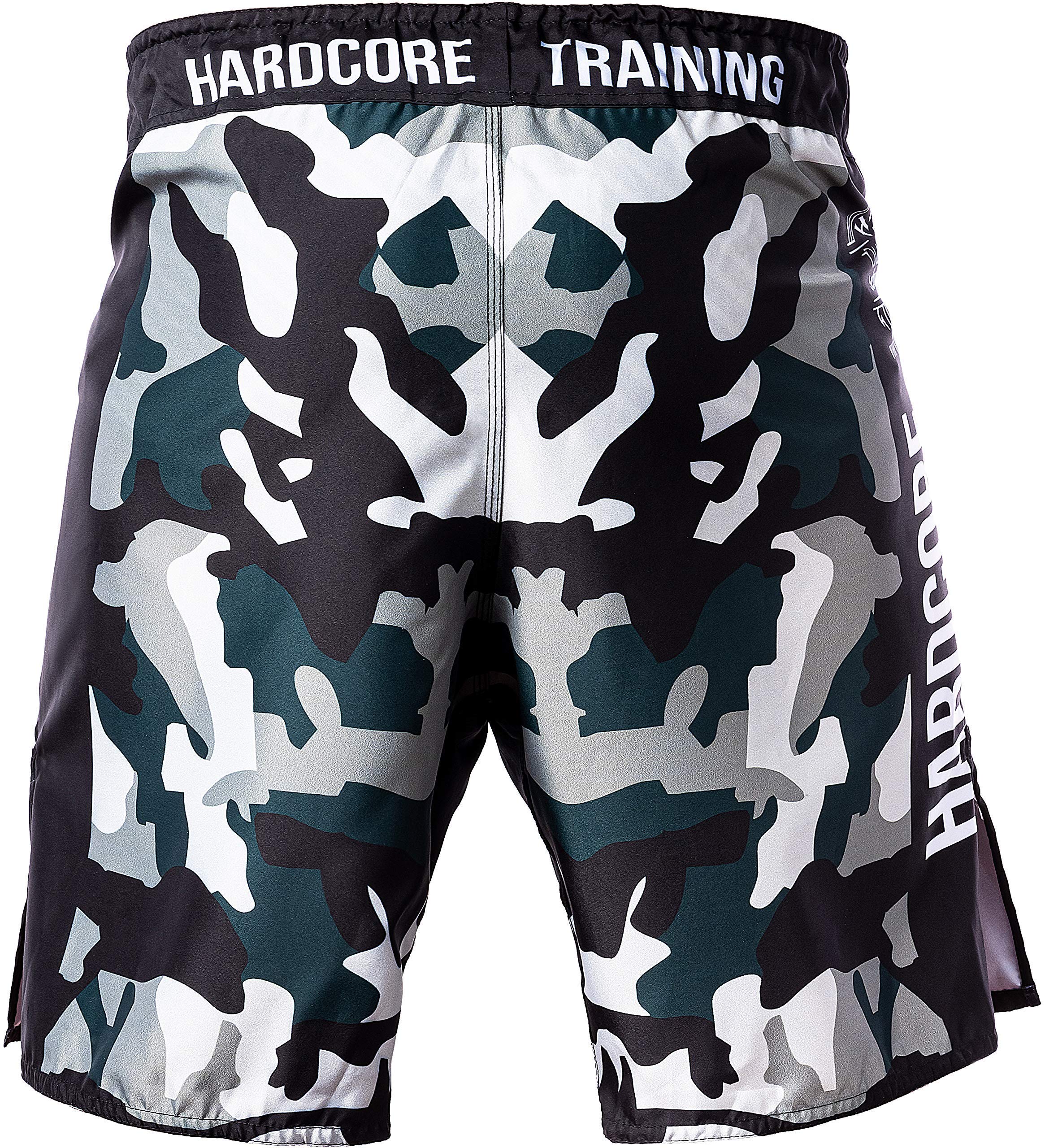 Hardcore Training Fight Shorts Recruit Hombre Pantalones Cortos MMA BJJ Boxeo Grappling Fitness No Gi