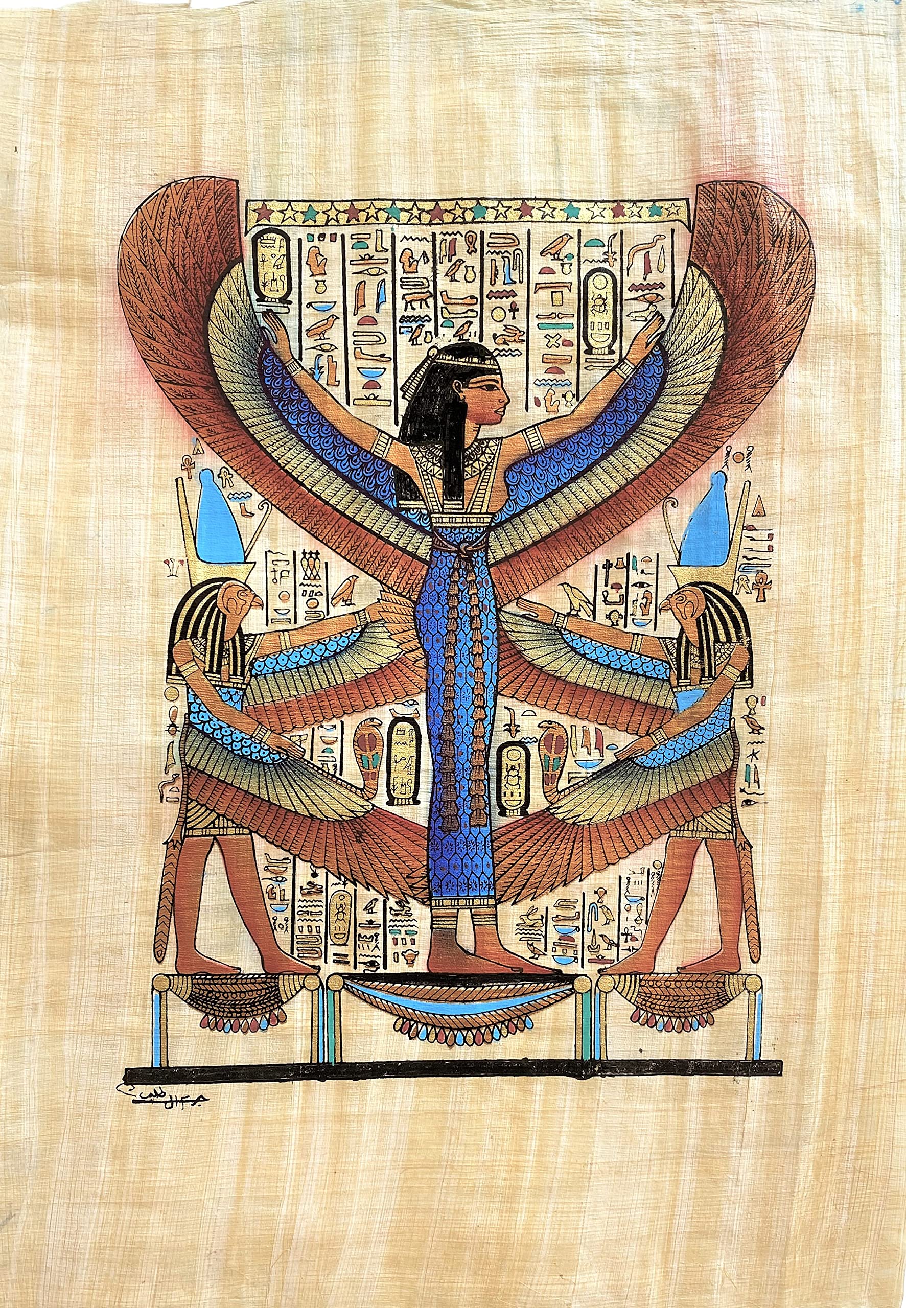 NileCart Egyptian papyrus paintings Original Hand Painted Papyrus