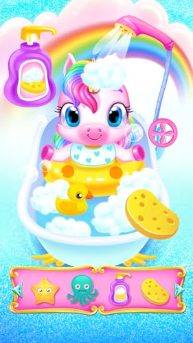 My Newborn Baby Unicorn and Panda Care