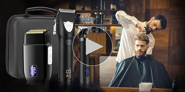 Amazon.com: Suttik Professional Hair Clipper Set for Men