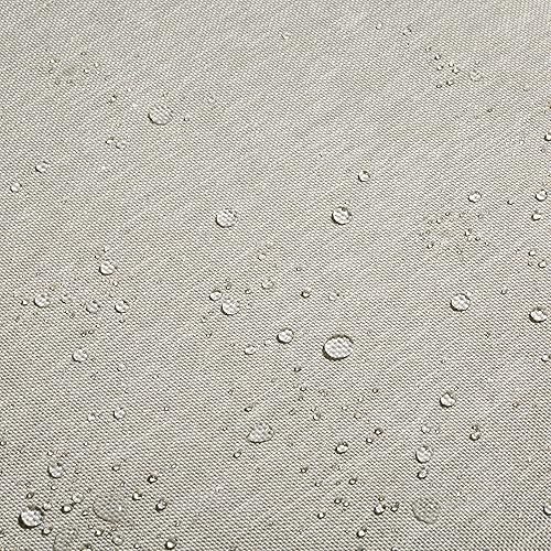 Miniatura 389 de Classic Accessories Ravenna - Cojín cuadrado para patio de 25 x 25 x 5 pulgadas, resistente al agua, con funda, para sillón de descanso, hongo