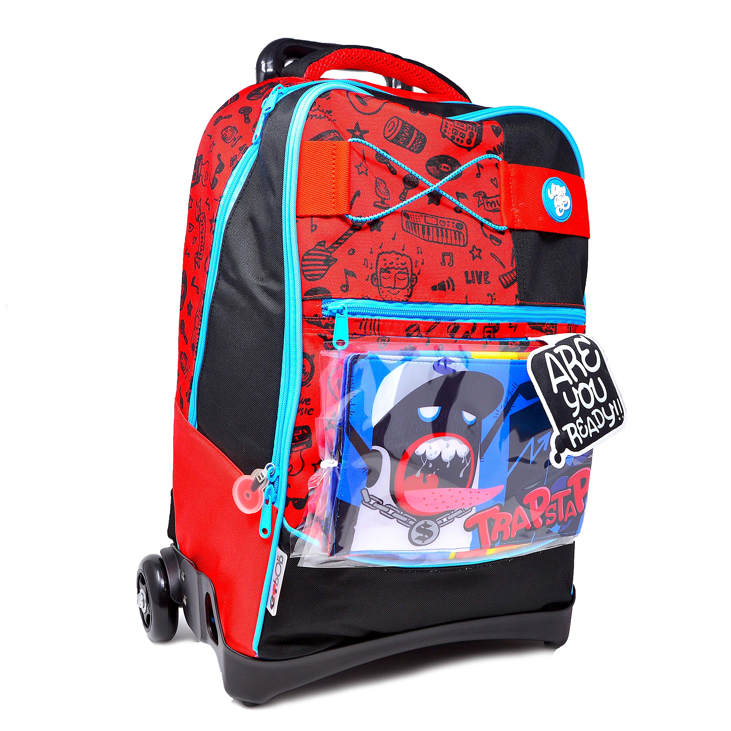 GOPOP Mochila trolley Click Trapstar, multicolor, standard