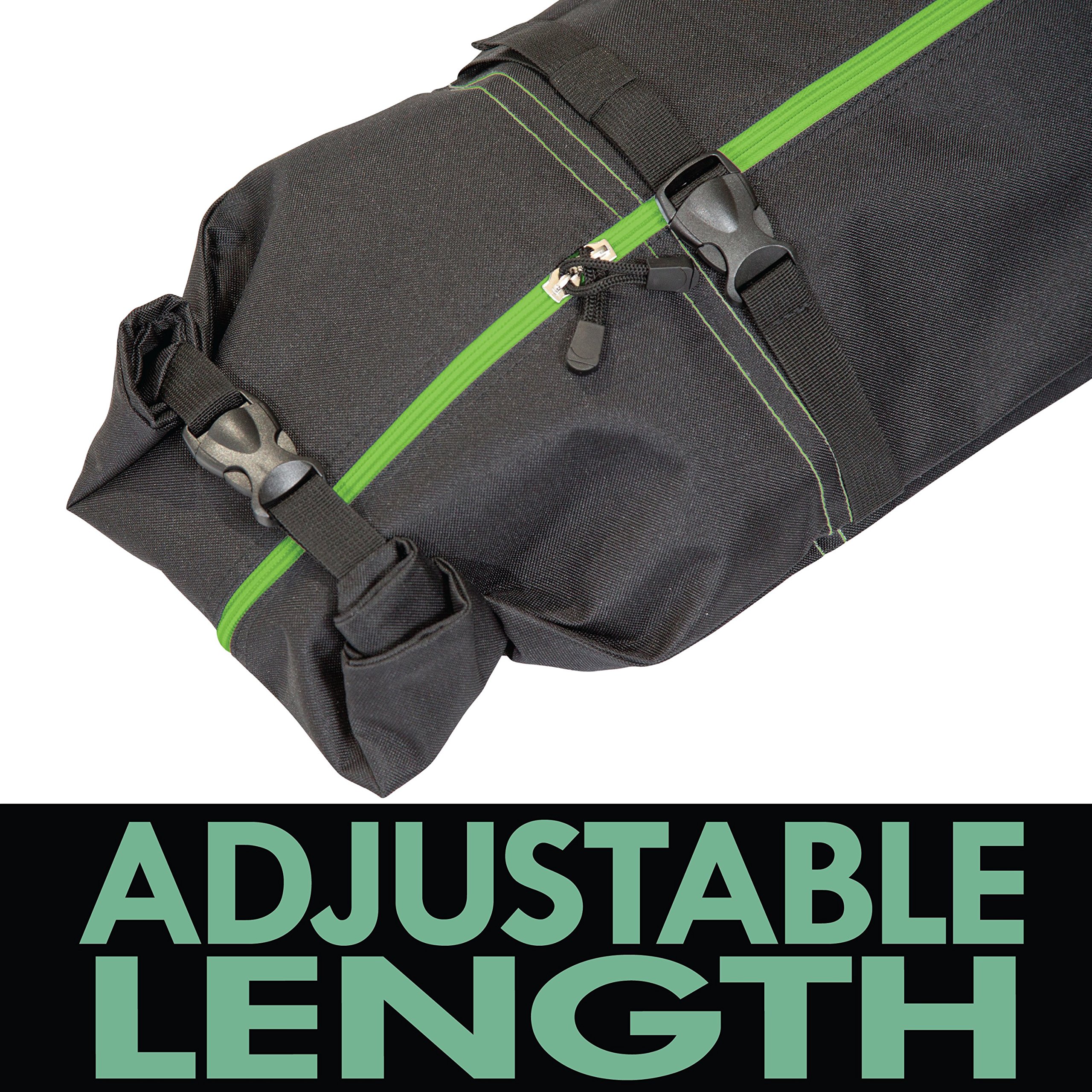 Athletico zweiteiliges Ski und Boot Bag Combo | Store & Transport Ski bis 200 cm und Stiefel bis Größe 13 | inkl. 1 Ski Bag & 1 Ski Boot Bag