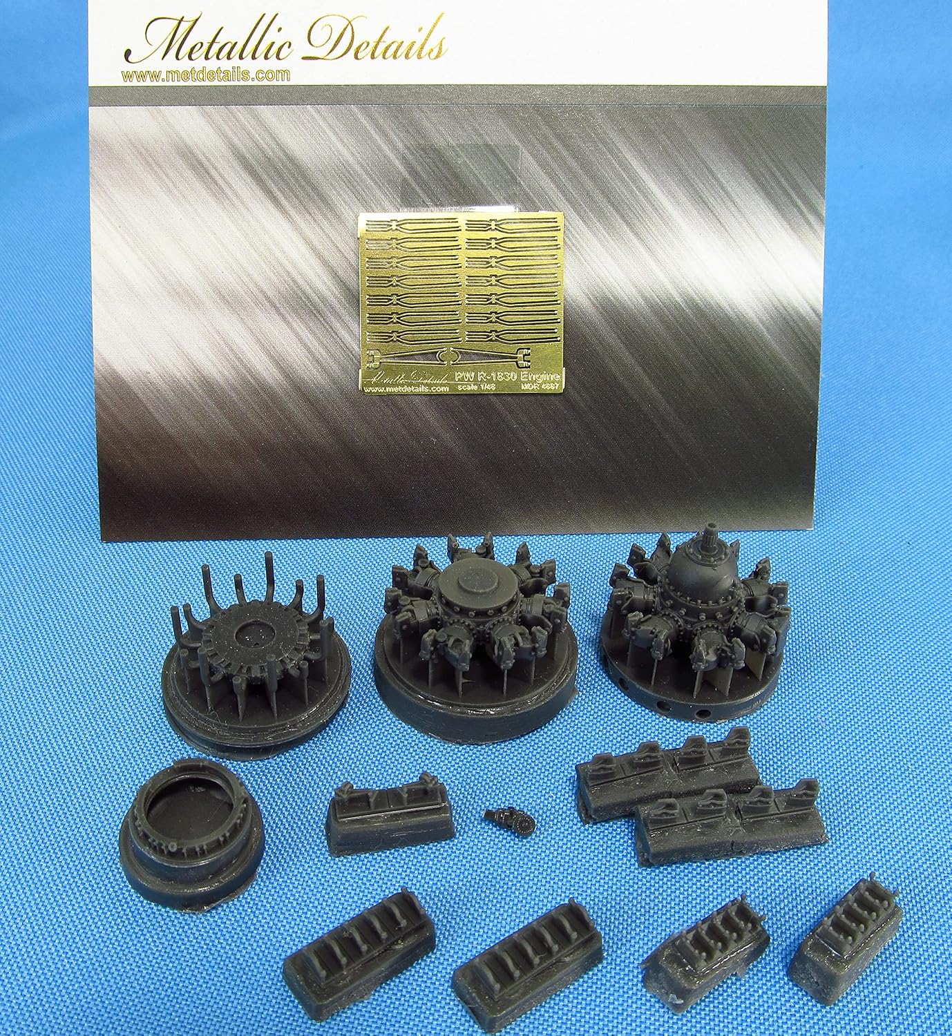 MDR4887-1/48 Pratt & Whitney R-1830 Late Scale Model kit