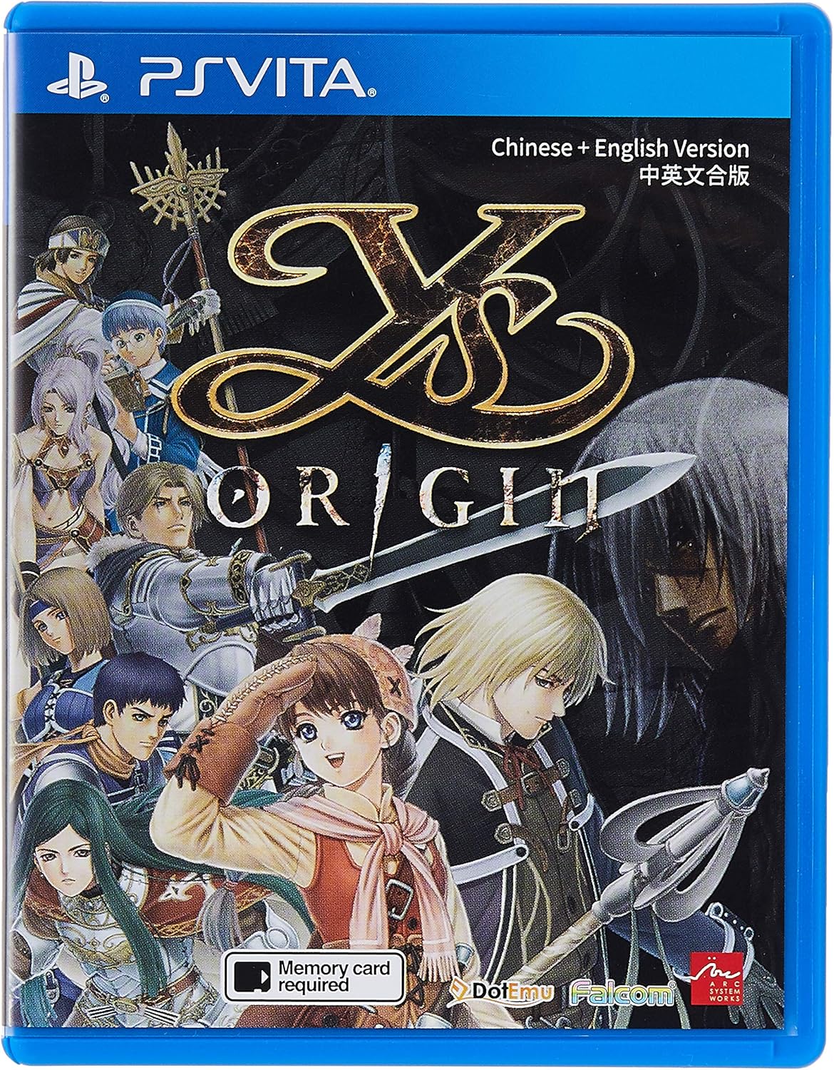 PS VITA Ys Origin (Subs English, Chinese, Japanese, Korean) PlayStation