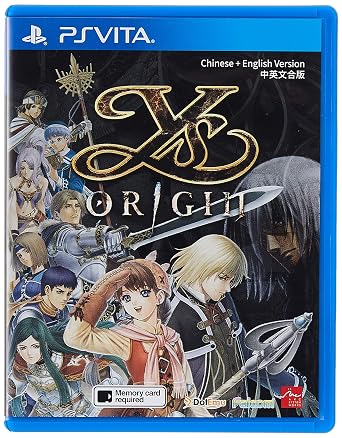 Ys Origin English + Chinese Sub - PSV PlayStation Vita Japanese Import