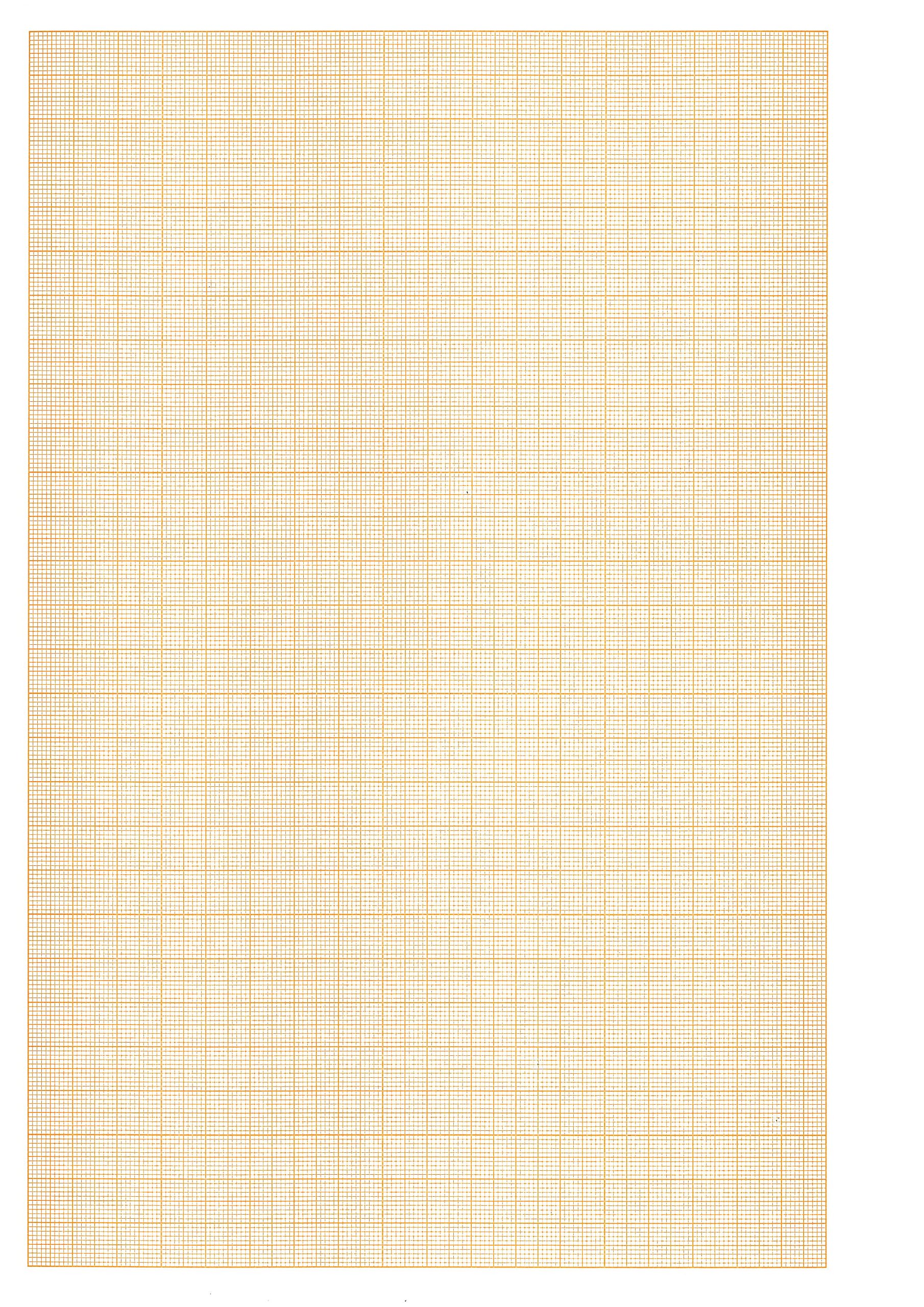 Clairefontaine 97136C Millimeterpapier Block verleimt (A3, 90 g, 50 Blatt) weiß
