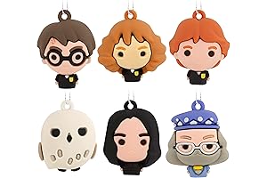 Hallmark Harry Potter and Friends Miniature Christmas Ornaments Set