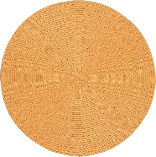 Safavieh Braided Collection BRD402C - Alfombra redonda de 7 x 7 pies hecha a mano estilo rústico
