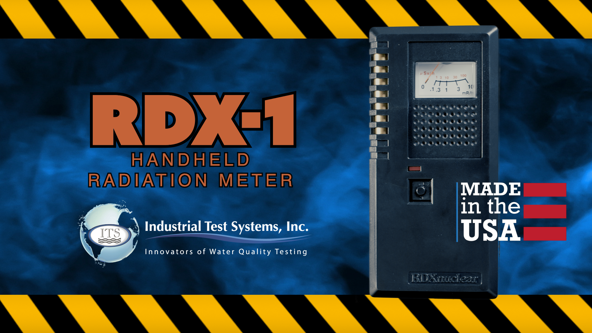 ITS RDX-1 Low Range Radiation Monitor & Detector | Geiger Muller