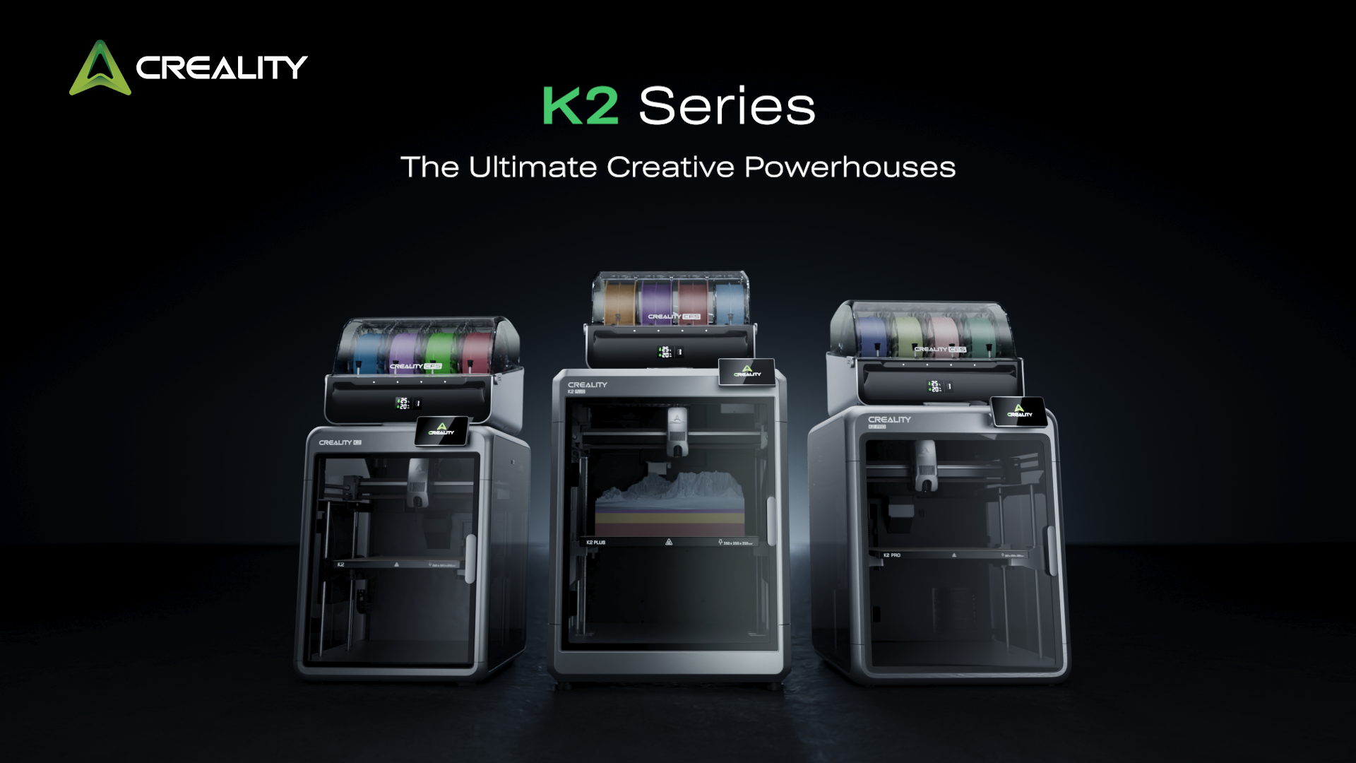 Creality K2 Combo 3D Printer, Multicolor Printing with CFS, High
