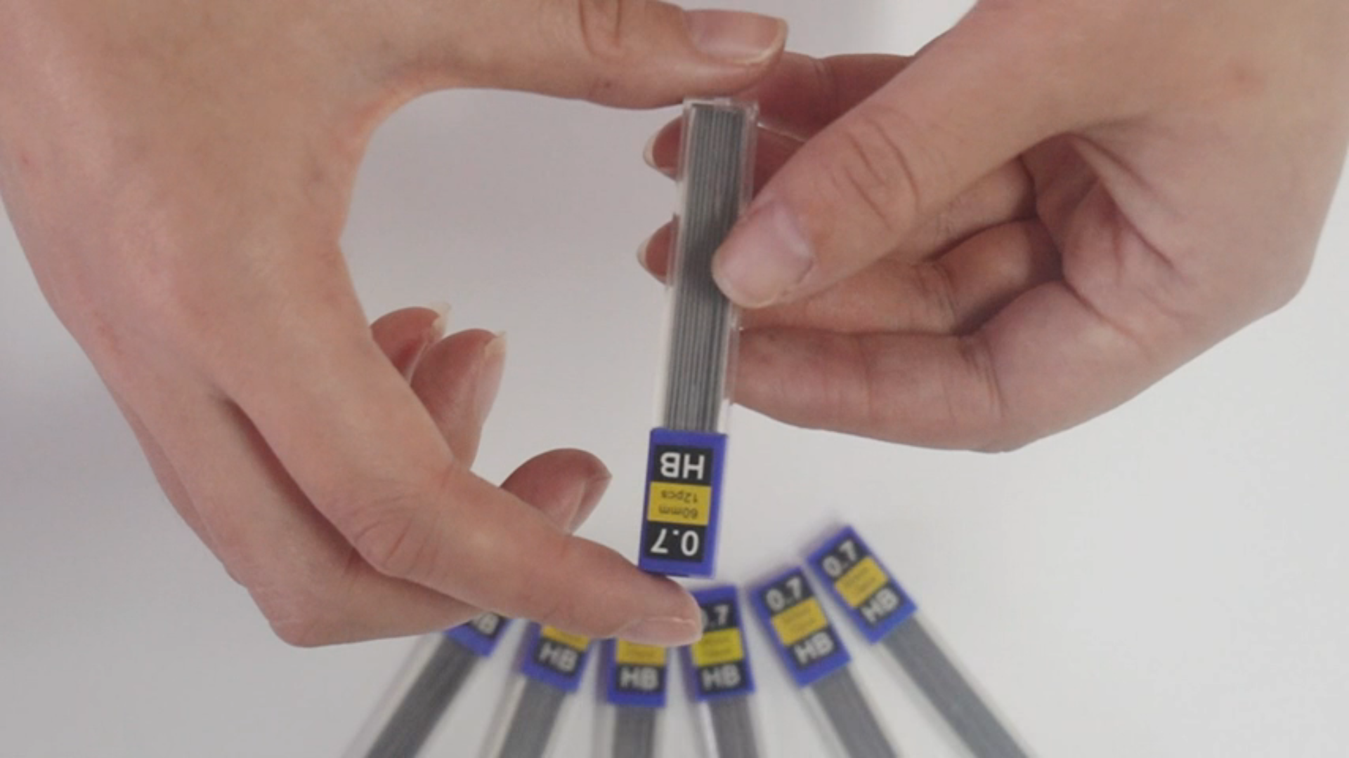 50 Stück Druckminen 0,5mm Blau - 130mm Für Kugelschreiber