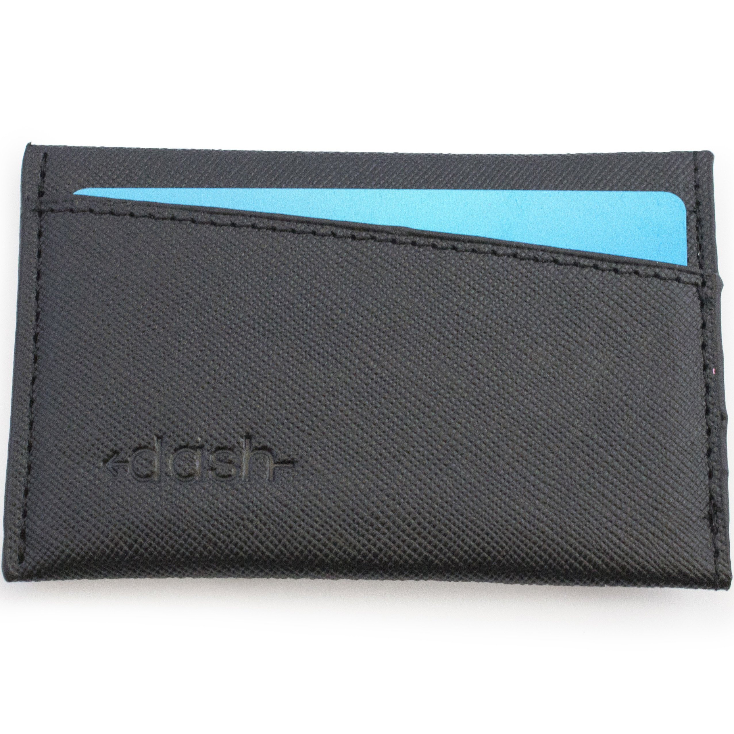 Dash Wallets Premium Slim Wallet For Men (Ultra-Lite Black)