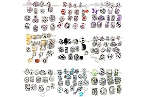 Surprise Charms Set of 50: Unleash the Versatility of Silver Stater Charms...
