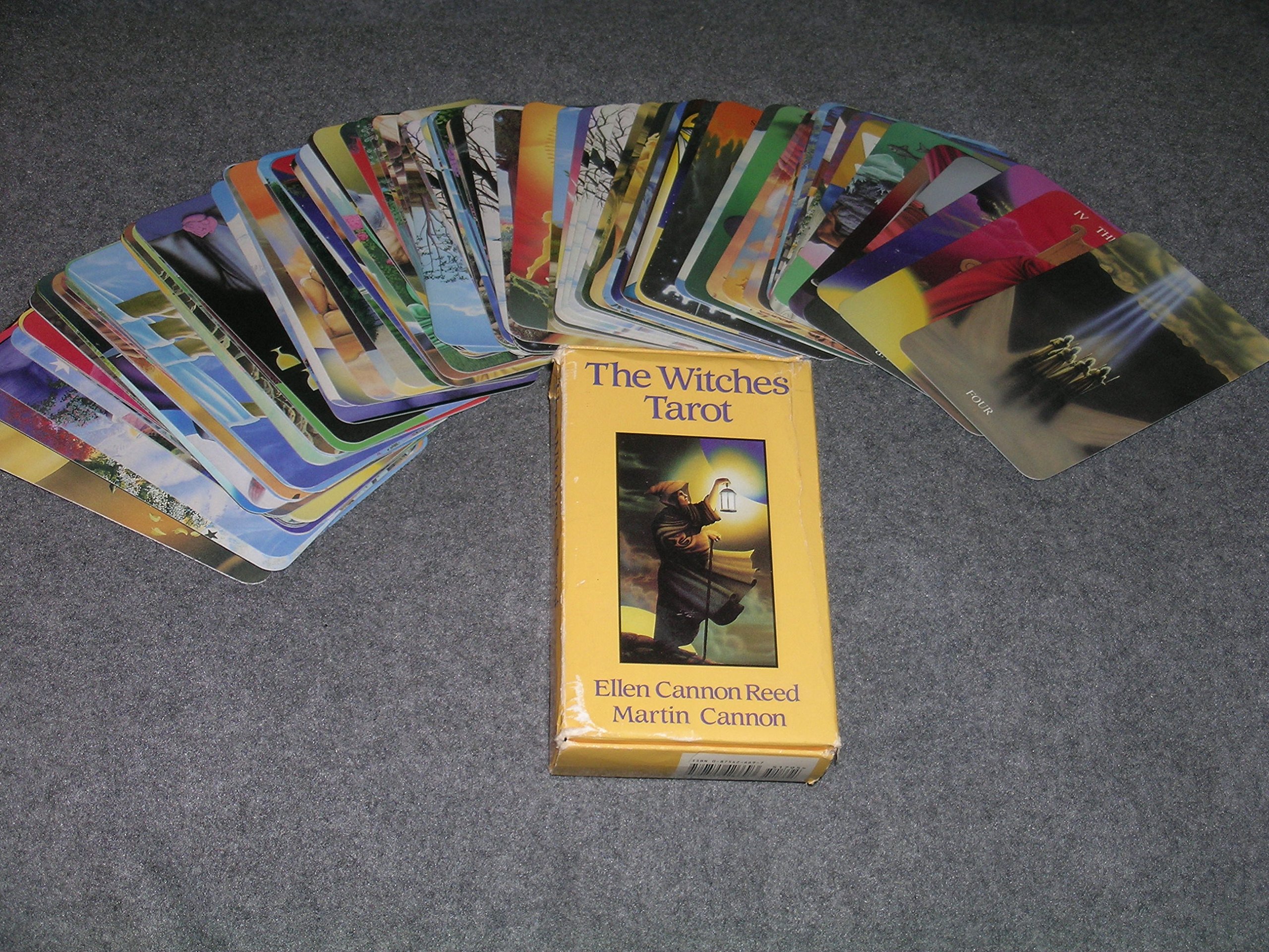 Witches Tarot Deck, w. 78 Tarotcards