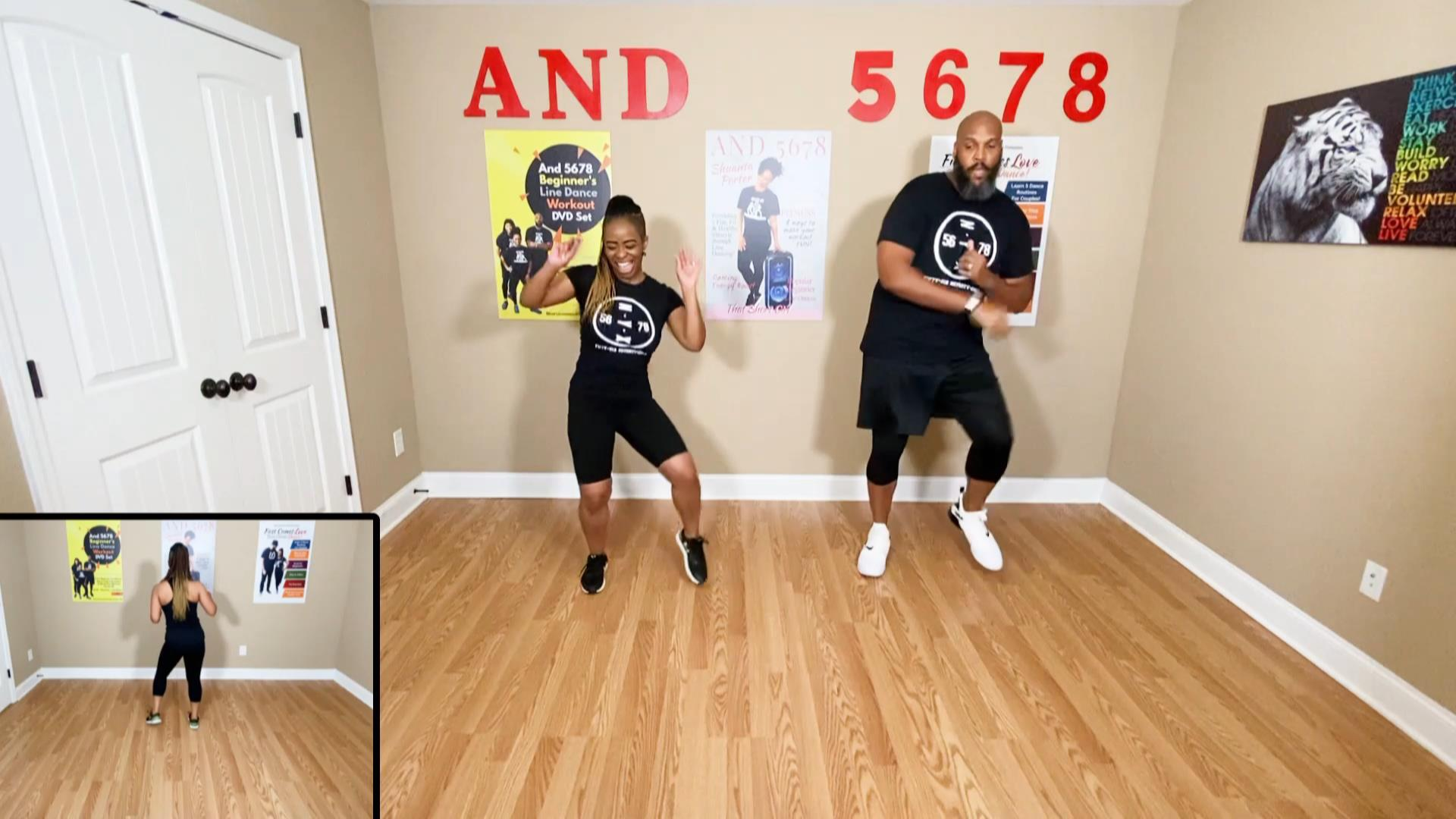 And 5678 Beginner's 2 Take It Up A Notch! Line Dance Cardio Workout