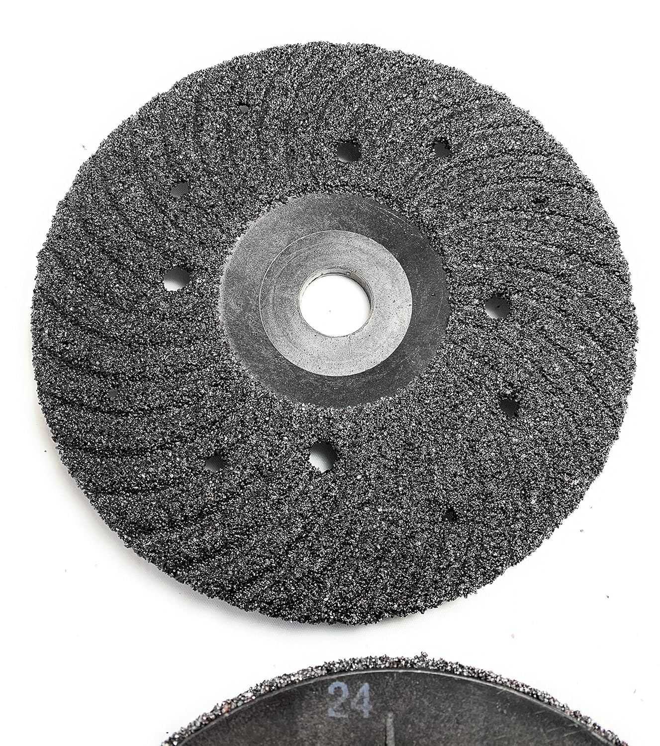 SIGNI 5 Pack SiC Plastic Back Grinding Wheel for Granite/Marble/Concrete and Glasses (7 INCH, 24 GRIT)