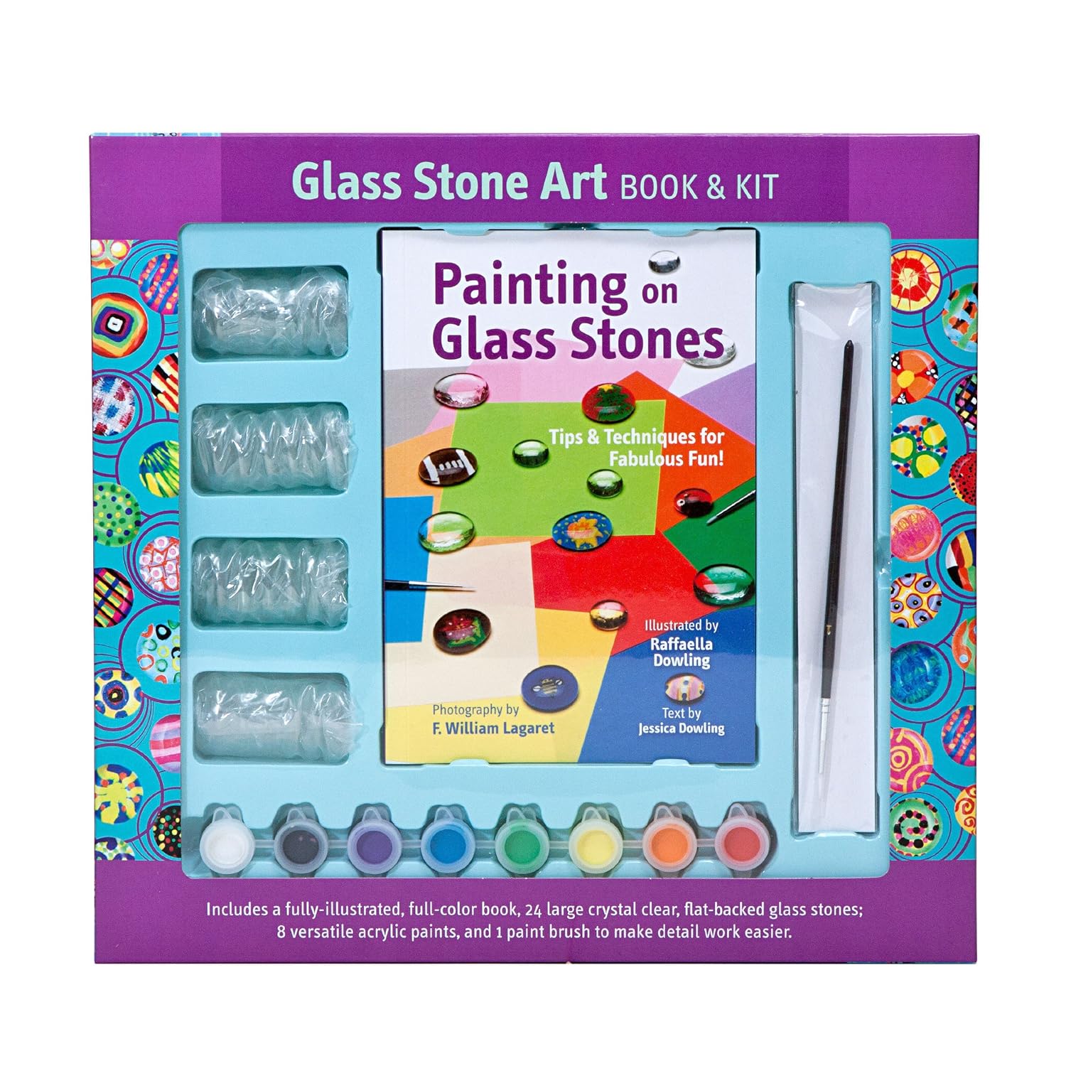 Glass Stone Art Book & Kit Dowling, Rafaella 9781603110570 Amazon
