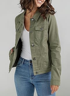 Women's Stretch Denim Jacket Denim Jacket