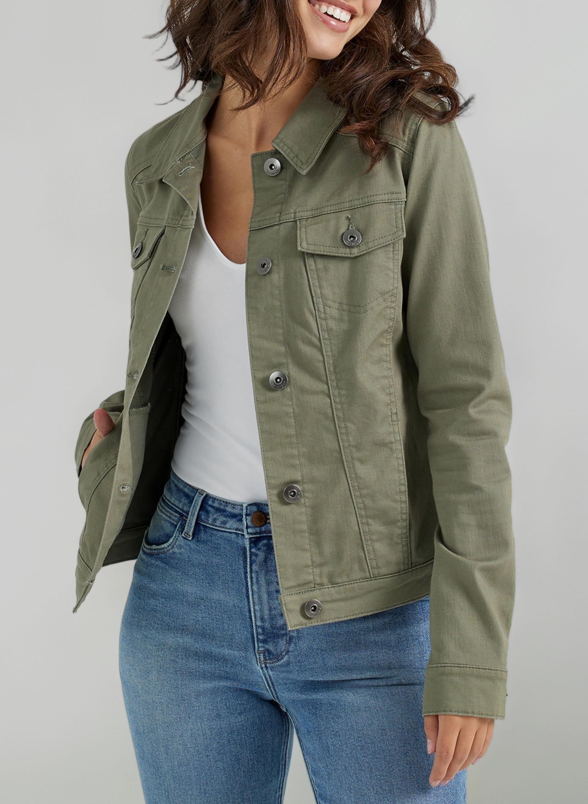 Women's Stretch Denim Jacket Denim Jacket