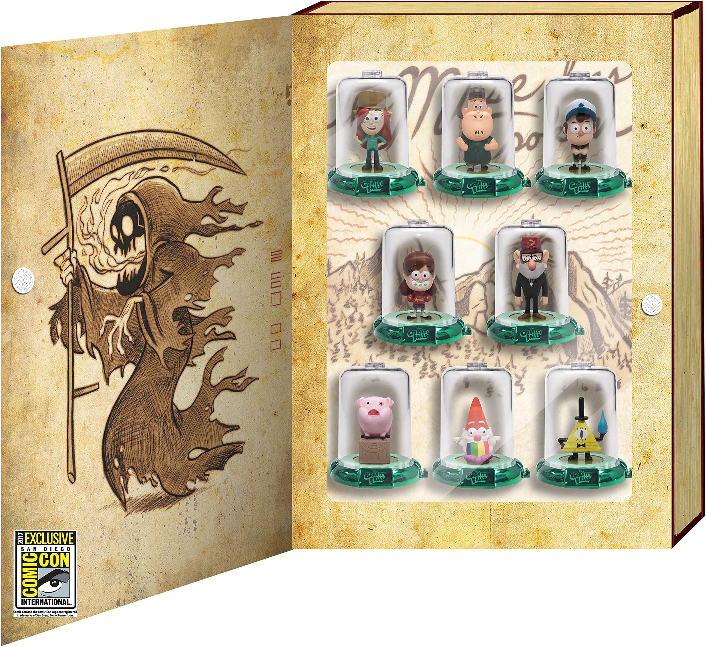 SDCC 2017 Exclusive Gravity Falls Domez 8 Figure Set