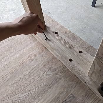 Amazon.co.jp: 清水材木店 テーブル脚 DIY 木製 口型 パイン W540
