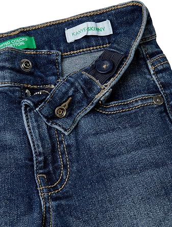 United Colors of Benetton Pantalone 42VXGE020 Pants, Blu