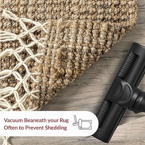 Miniatura 3 de NuLOOM Raleigh Alfombra de lana tejida a mano