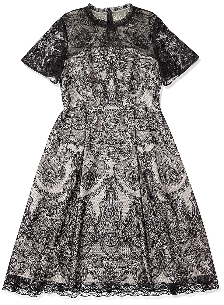 新品タグ付【グレースコンチネンタル】パーティドレス チュール刺繍フレアワンピース Amazon.co.jp: [グレースコンチネンタル] パーティドレス