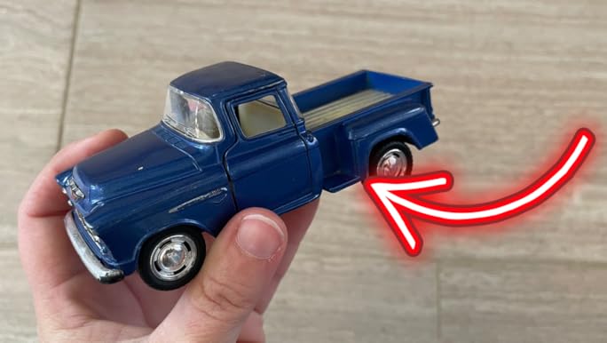 Amazon.com: KiNSMART 1955 Chevrolet Stepside Pickup Truck 5
