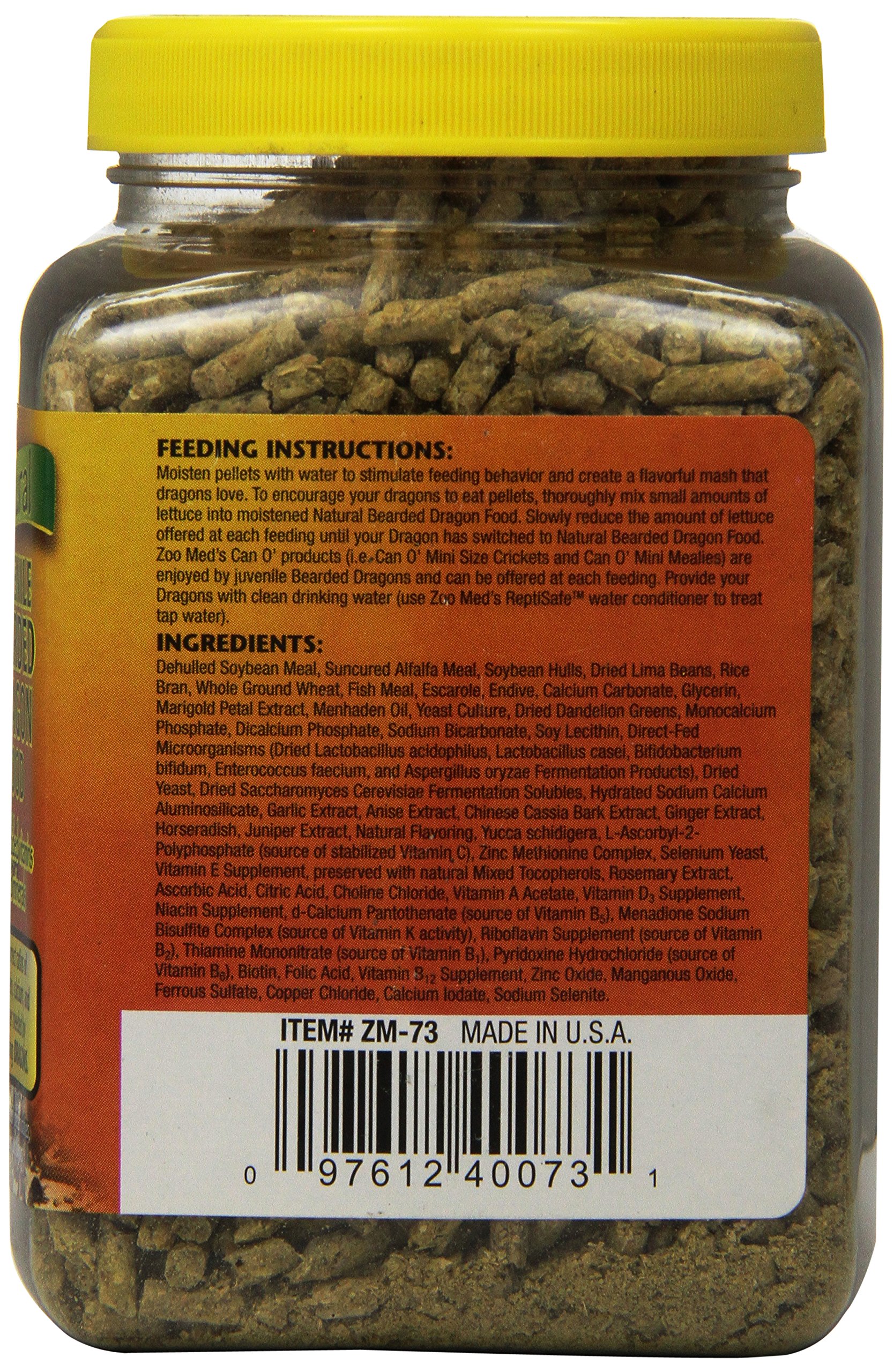 Image secondaire de Zoo Med Natural Alimentation pour Jeune Dragon Barbu 283 g