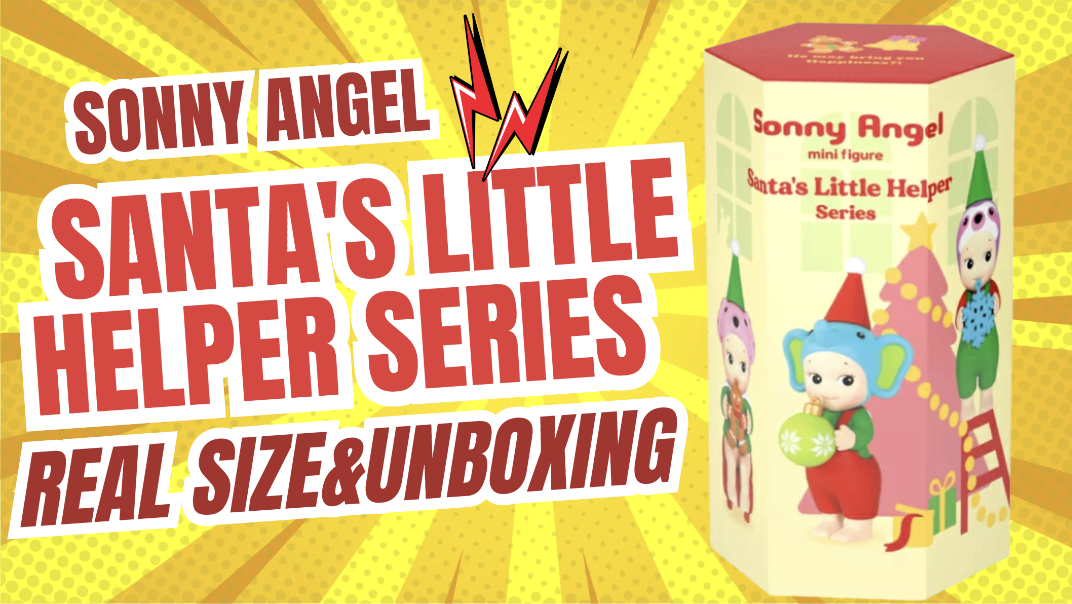 Amazon.com: Sonny Angel Santa's Little Helper Series - 1 Sealed