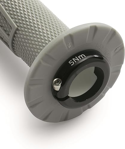 Miniatura 2 de KTM Juego de empuñaduras de motocross OEM, gris, goma, agarre para manillar, empuñaduras de moto de cross
