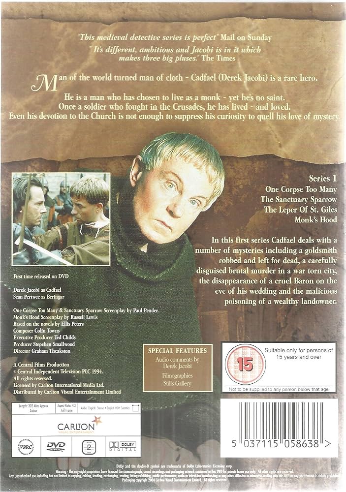 その他 Brother Cadfael 1 [DVD] Amazon.com: Brother Cadfael, Set 1 (One Corpse Too Many