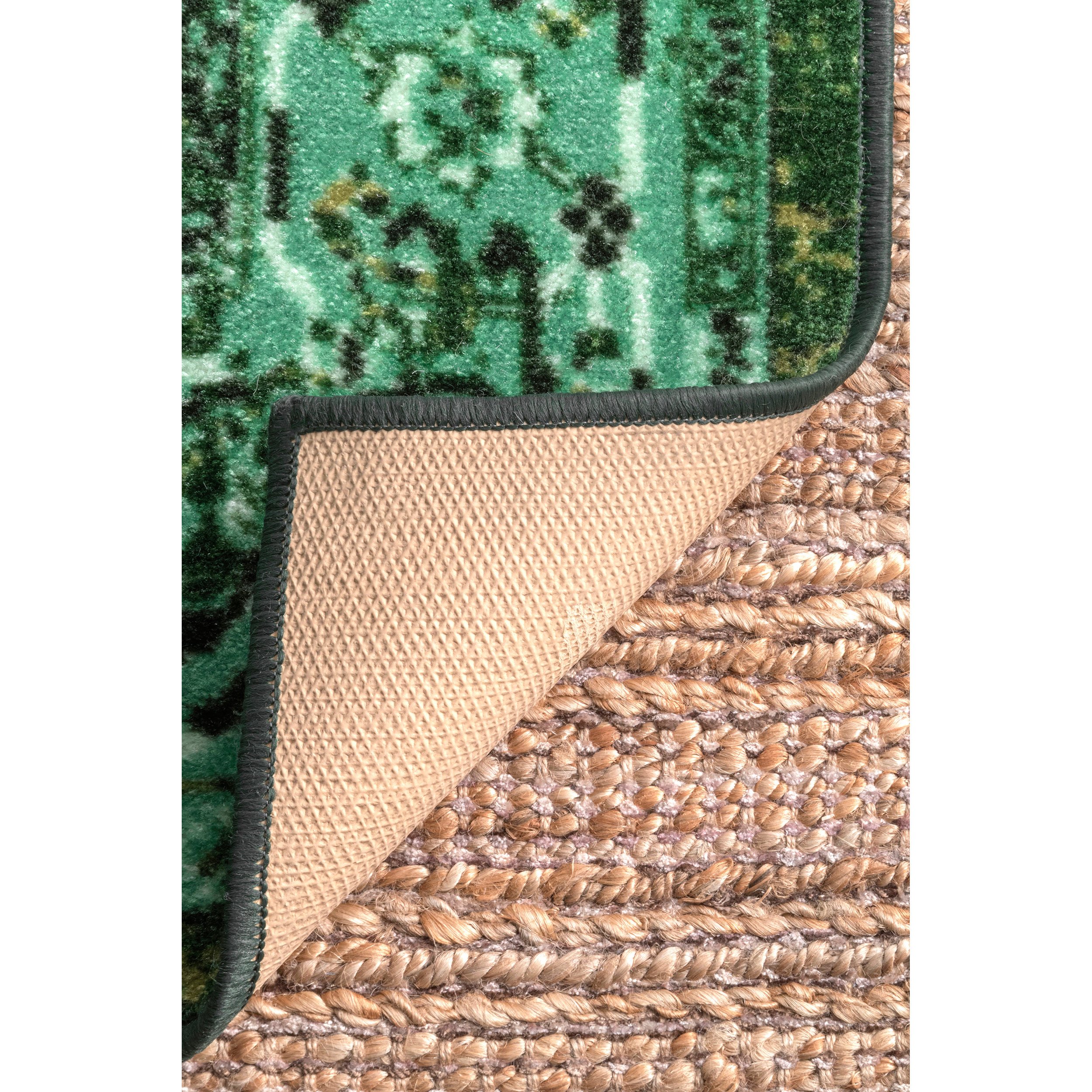 Amazon.com: nuLOOM Vintage Persian Area Rug, 8' Square