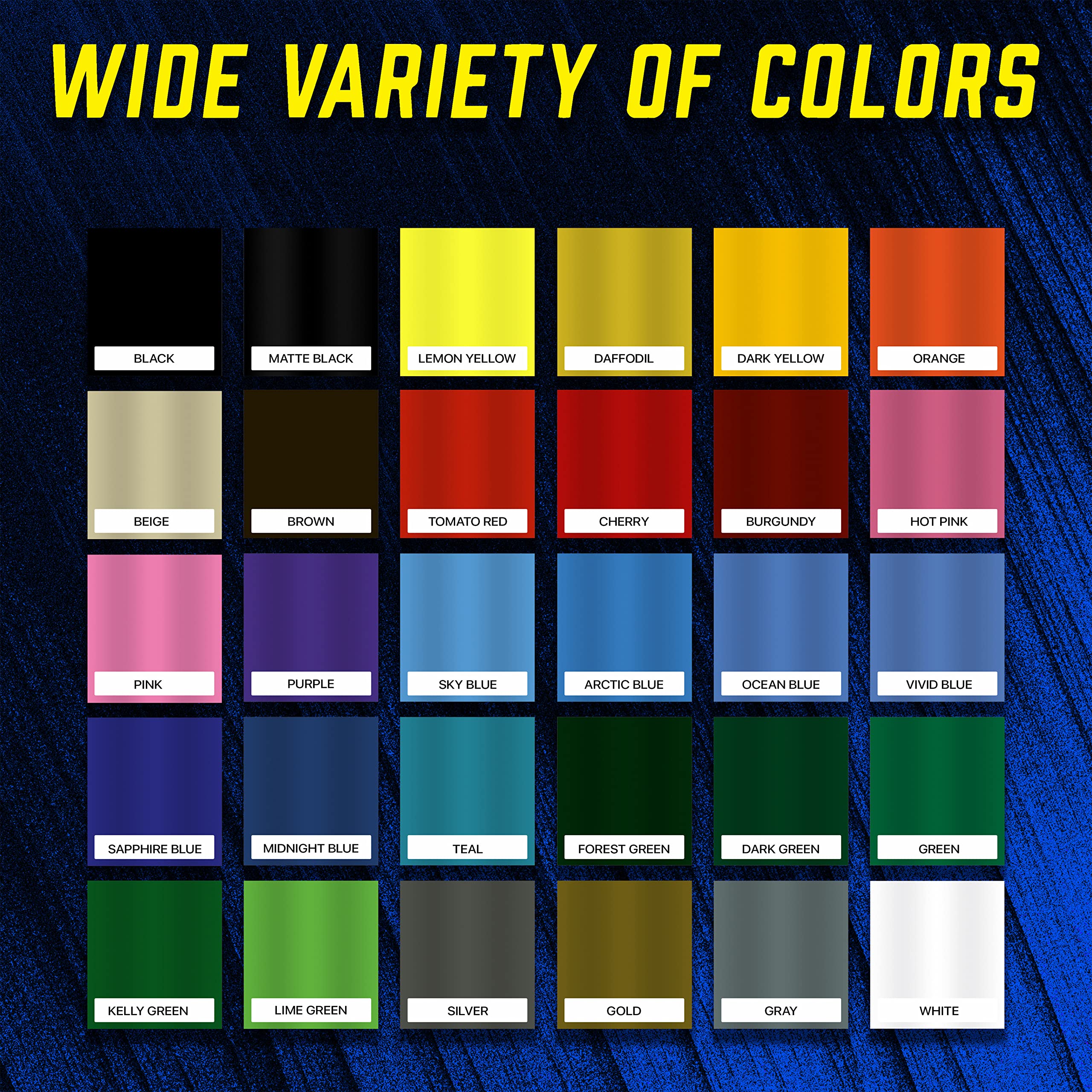 Ad Astra Graphics Personalized Bumper Stickers - Custom Bumper Stickers for Cars, Trucks, SUVs, Choose from 30 Fonts and Colors - Made in USA