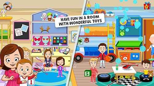 My Town Home - Fun Family Dollhouse Games for Kids